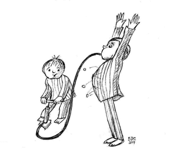 600x524 Flat Stanley Gets Inflated