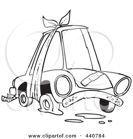 450x470 Flat Tire Clipart Black And White