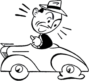 300x274 Car With Flat Tire Clipart Free Images