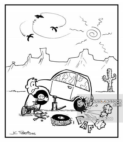 400x470 Spare Wheel Cartoons And Comics