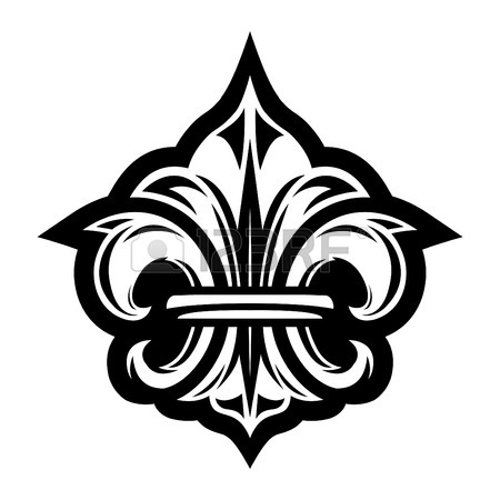 450x450 Fleur De Lis Symbol Royalty Free Cliparts, Vectors, And Stock