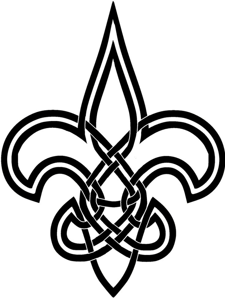 736x977 Collection Of Fleur De Lis Black White Line Art Tattoo Sample