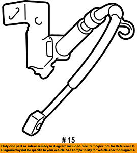 269x300 Chrysler Oem Front Brake Flex Hose 52010311af Ebay