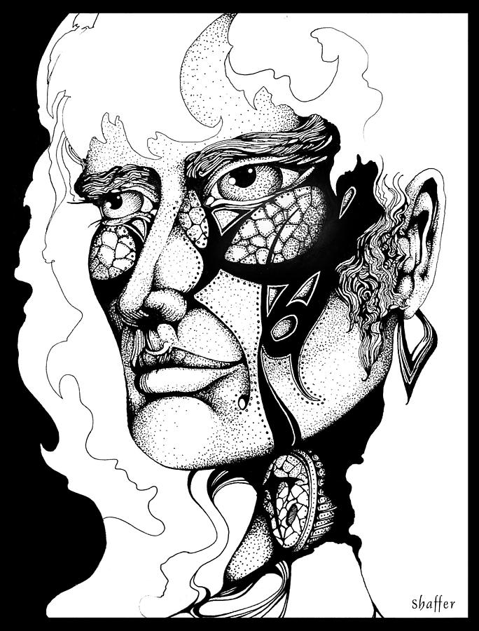 684x900 Lord Of The Flies Study Drawing By Curtiss Shaffer