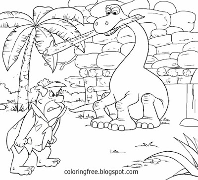 400x363 Lets Coloring Book Flintstones