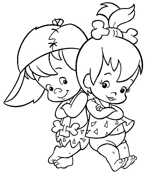 628x728 Flintstones Coloring Sheets Flintstones Coloring Pages