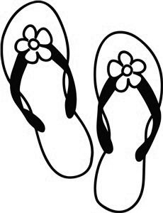 Flip Flop Drawing at GetDrawings | Free download