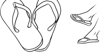 340x180 Step 4 How To Draw Flip Flops Bedroom Furniture Reviews
