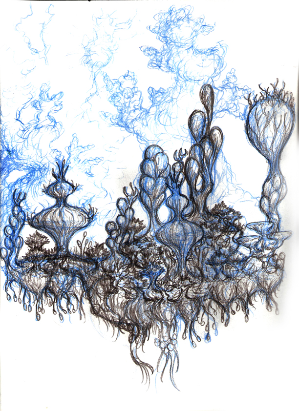 612x842 Floating Island By Benjamin The Fox