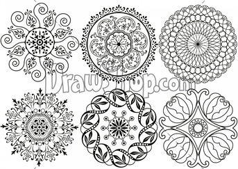 343x243 Pictures How To Draw A Floral Design,