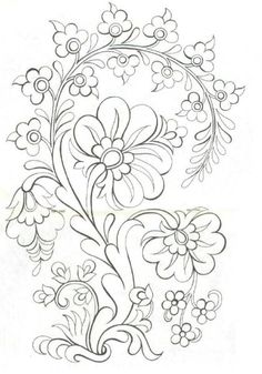 236x337 Coloring Pages Flower Drawing Designs Vine Tattoos Tattoo
