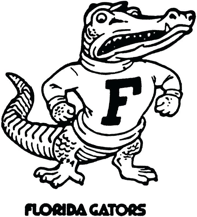 Gator Coloring Pages 4