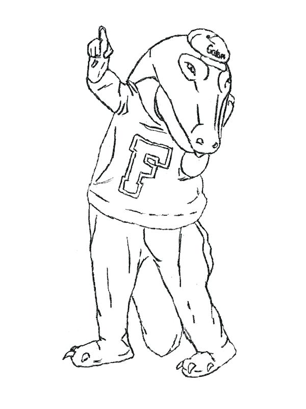 600x800 Florida Gators Coloring Pages Synthesis.site