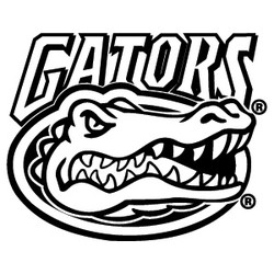 Florida Gators Logo Coloring Pages Sketch Coloring Page