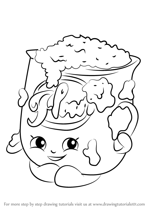 598x844 Learn How To Draw Fi Fi Flour From Shopkins (Shopkins) Step By
