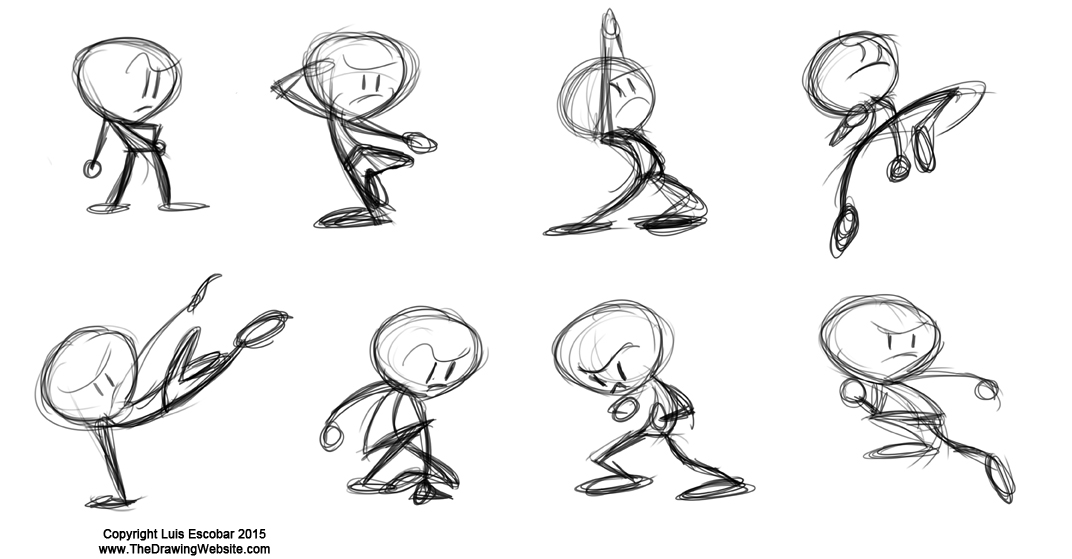 1072x559 The Key To Flow, Power And Dynamism Mastering Gesturethe Drawing