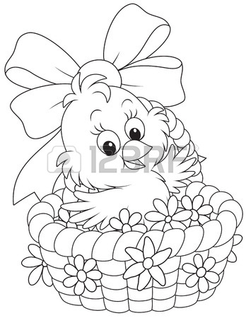 348x450 14,481 Flower Basket Stock Illustrations, Cliparts And Royalty