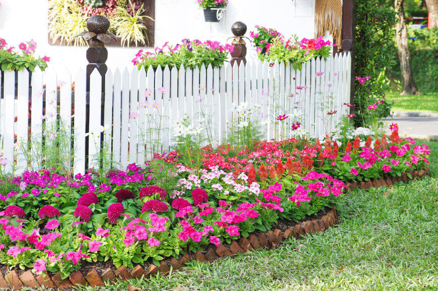 870x579 25 Magical Flower Bed Ideas And Designs