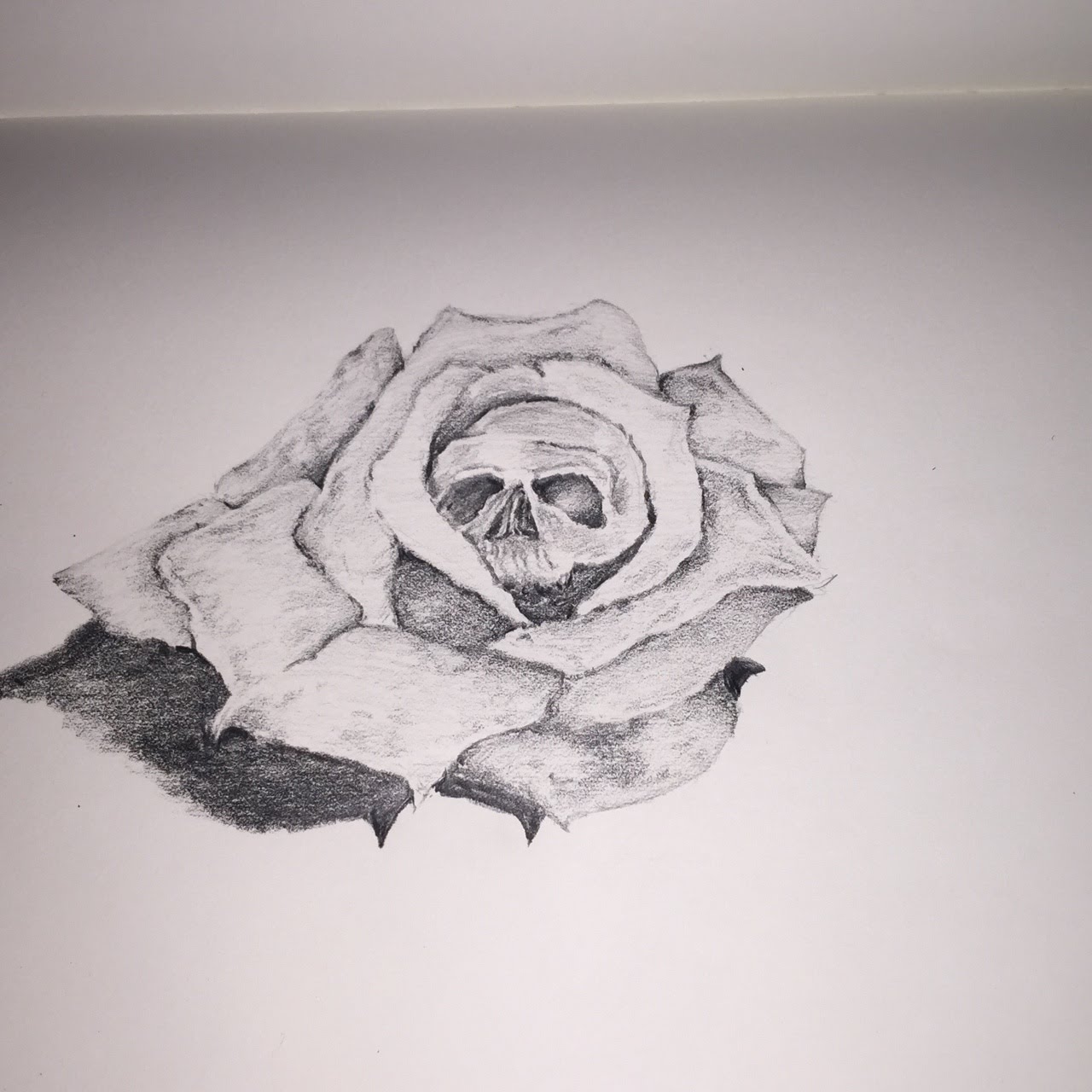 1280x1280 How To Shade In Realism. Drawing Realistic Roses. Black And White
