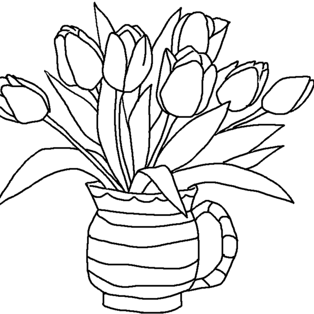Easy Flower Bouquet Drawing ~ Bloemen Boeket Tekening | Bodendwasuct