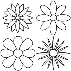 236x236 Repeating The Petal Pattern To Reveal Four Different Kinds