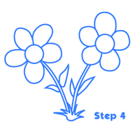 200x182 Cartoon Flowers Drawing Lesson