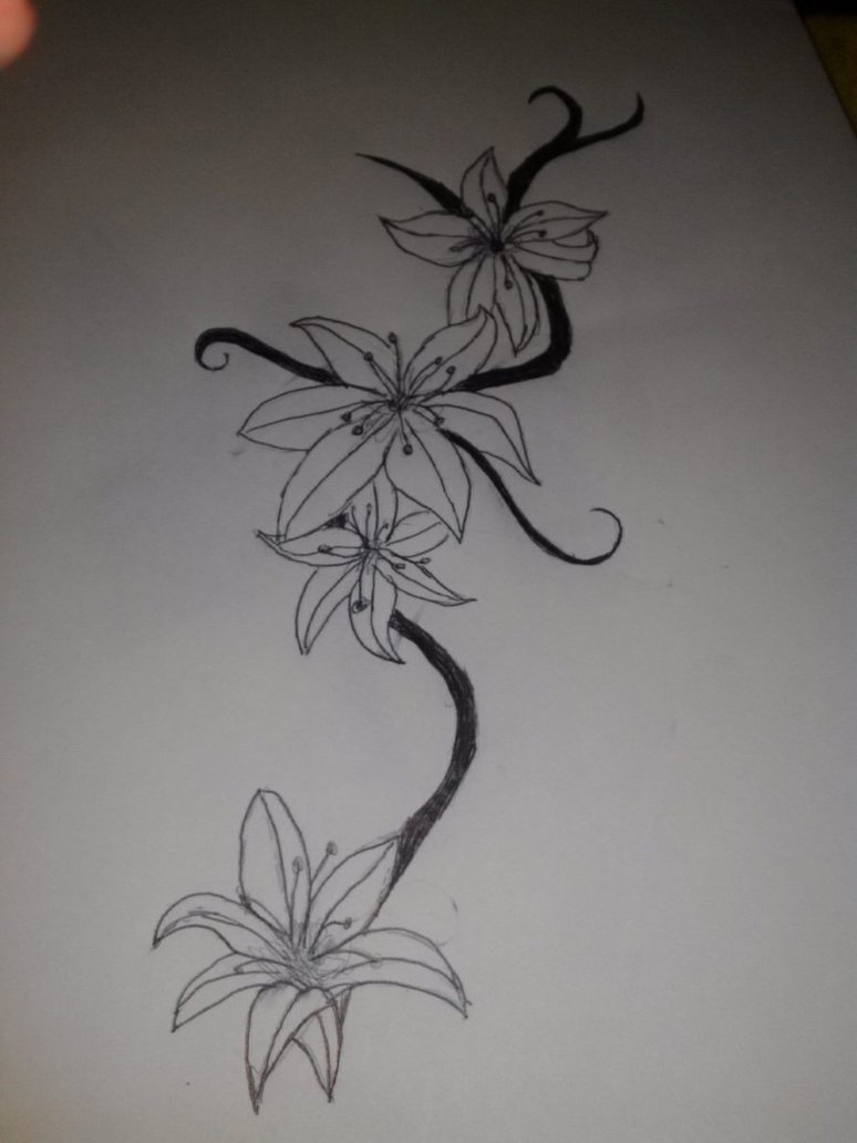 774x1032 Chain Of Flowers By Squiggle180