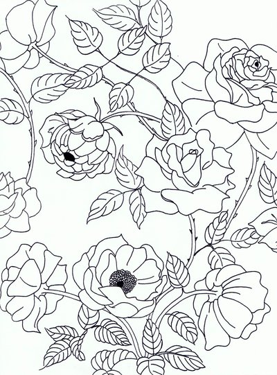 400x541 Flower Collage By Mystistine