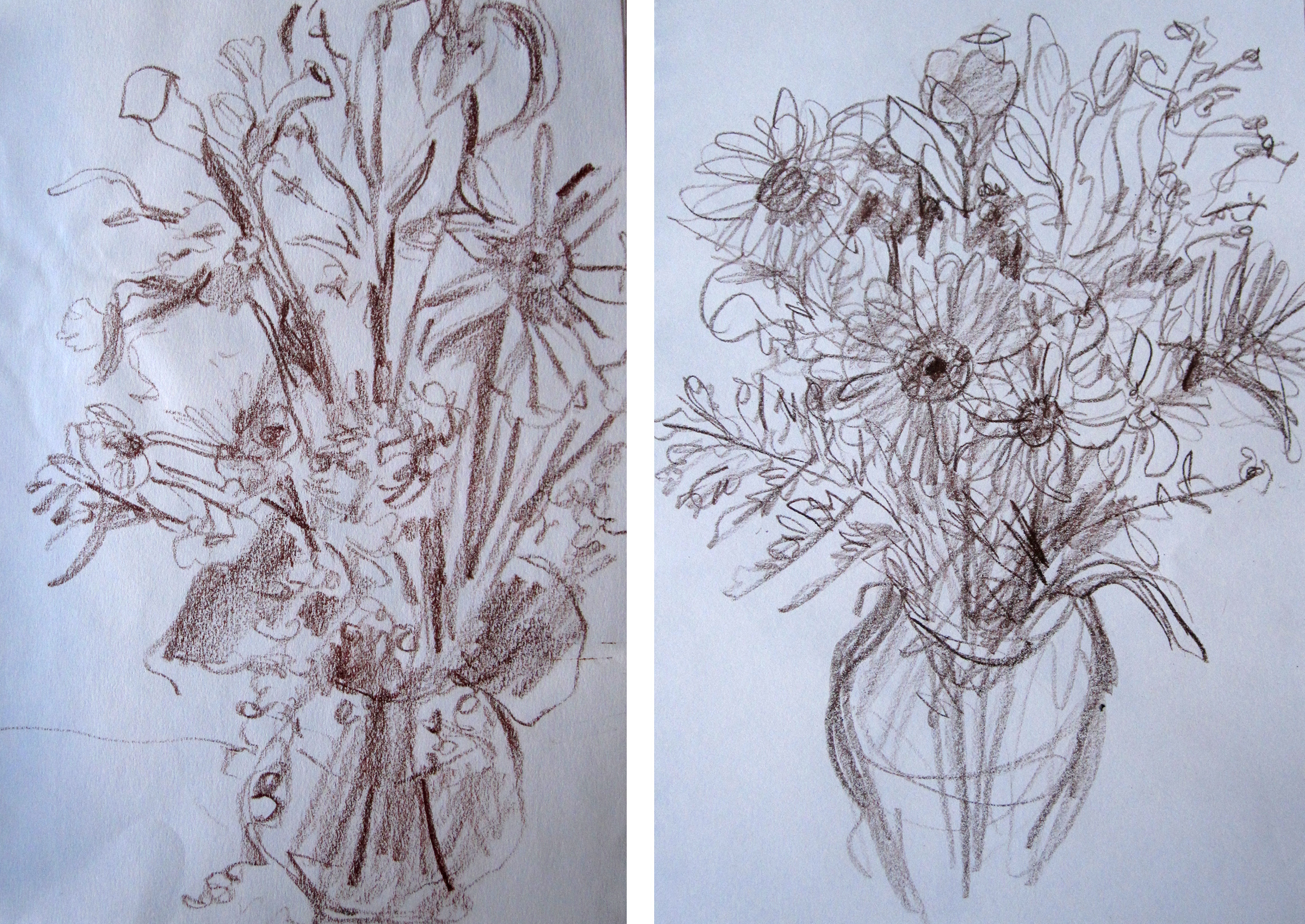 2328x1650 Flower Collage Drawing Flowers Old And New Method Two Madness