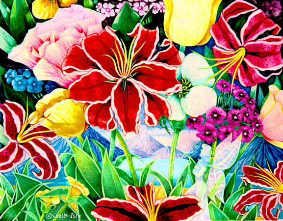 577x450 Fine Art Colored Pencil Drawings Pin Colored Pencil Drawing