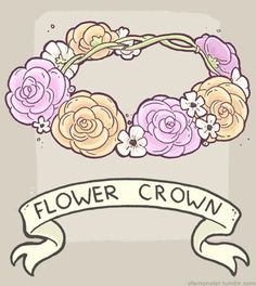236x264 Gallery Tumblr Flower Crown Drawing,