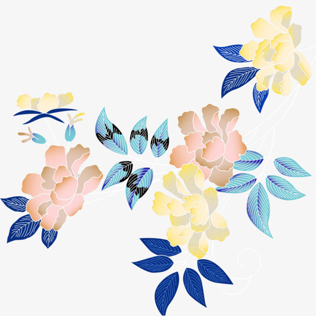 650x651 Flower Decoration, Flower, Flowers And Plants, Cartoon Hand