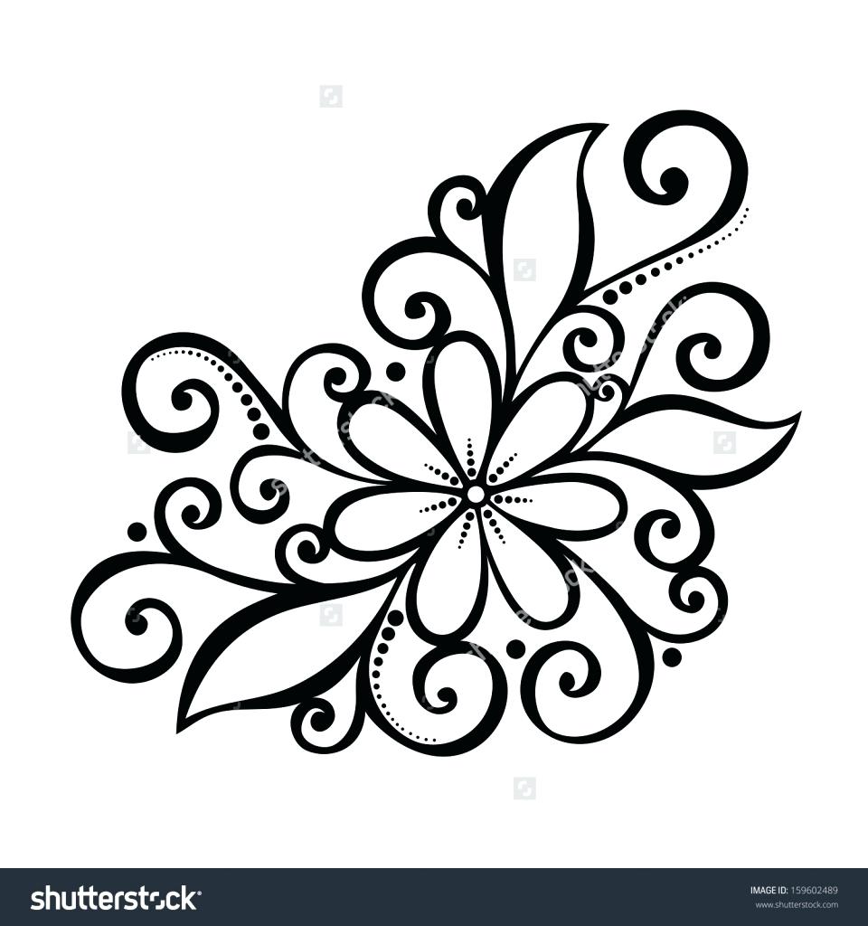 960x1024 Decoration Cool Designs Drawings Design How To Draw Flower Short