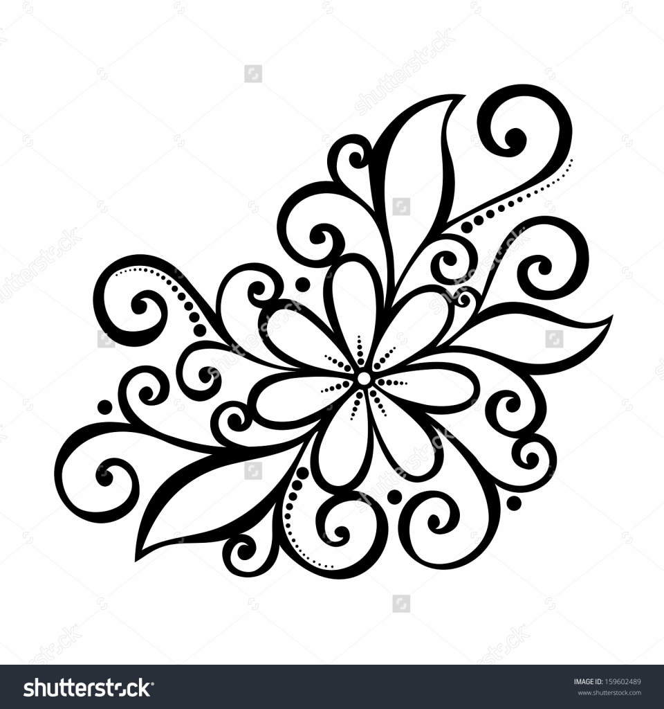 960x1024 How To Draw Flower Designs Flower Design For Drawing How To Draw