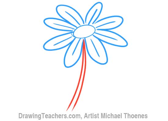 550x397 Cartoon Flower