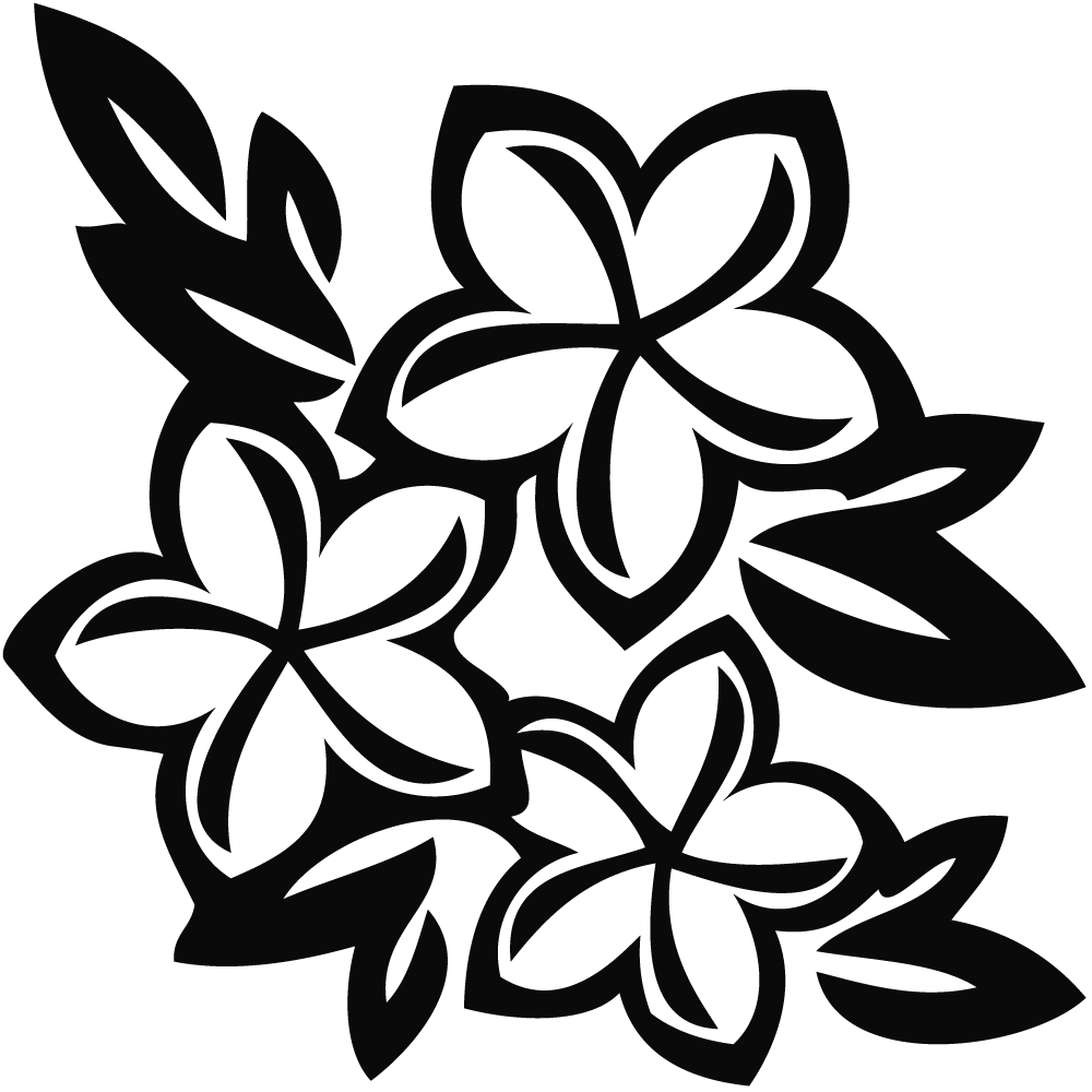 1000x1000 Black And White Flower Design Many Flowers Eclectic Wallpaper Ideas