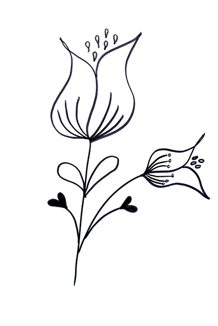 427x640 Gallery Easy Drawing Flowers,