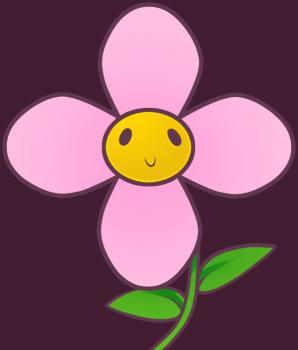 298x350 How To Draw How To Draw A Flower For Kids