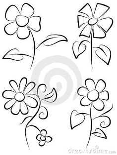 236x314 Flowers To Draw For Beginners Draw Flowers First Step 4th