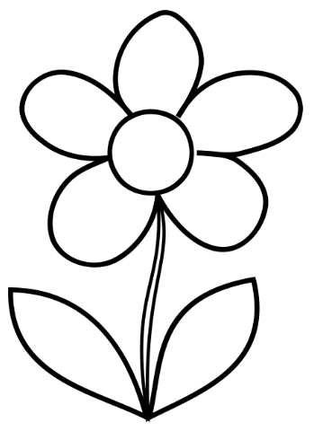 349x480 Flower Printable