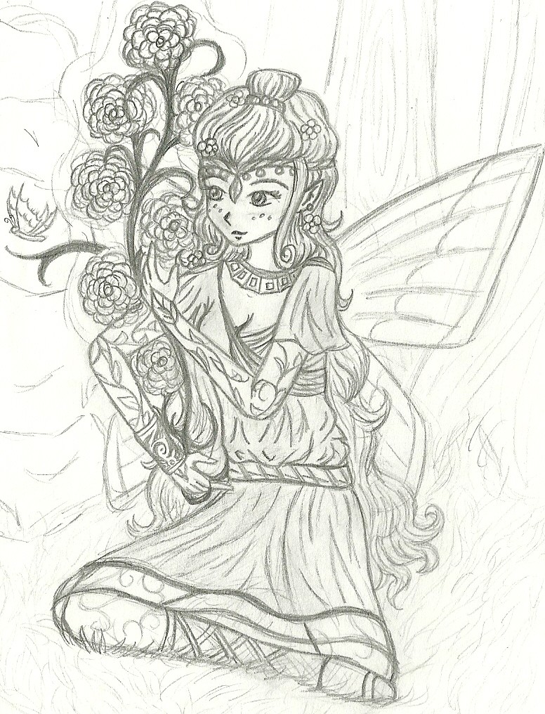 776x1016 Flower Girl By Xxxemeraldeyesxxx