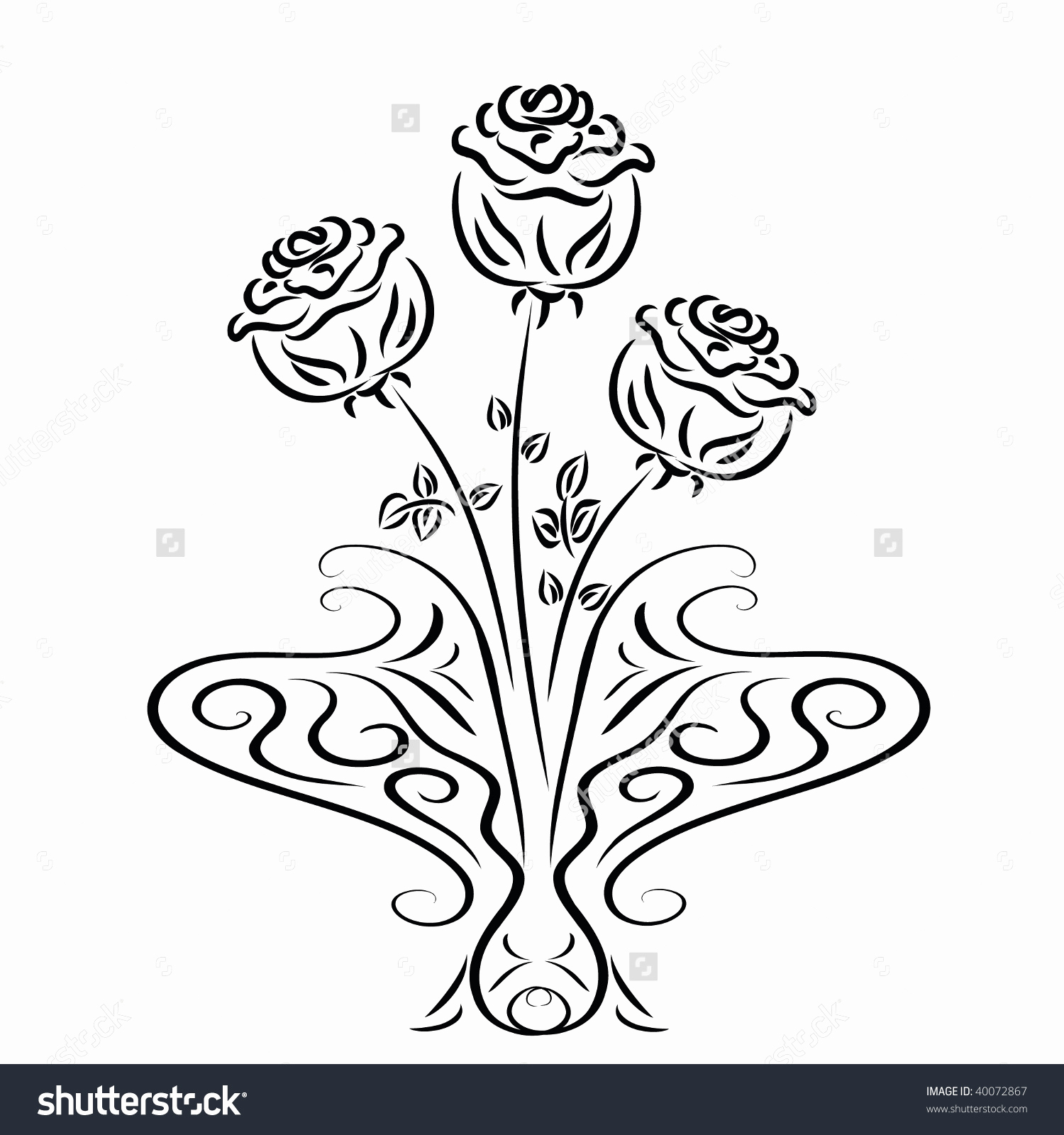 1500x1600 Flower Vase Drawing New Drawing Flower Vase With Flowers Drawing