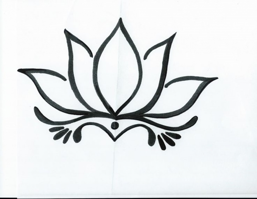 1024x794 Lotus Flower Images Drawings Lotus Flower Line Drawing Lotus