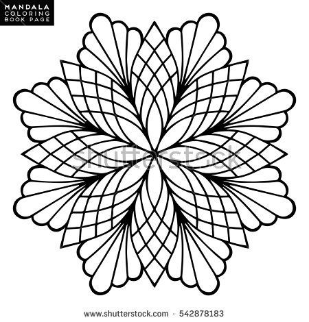 450x470 Flower Mandala. Vintage Decorative Elements. Oriental Pattern