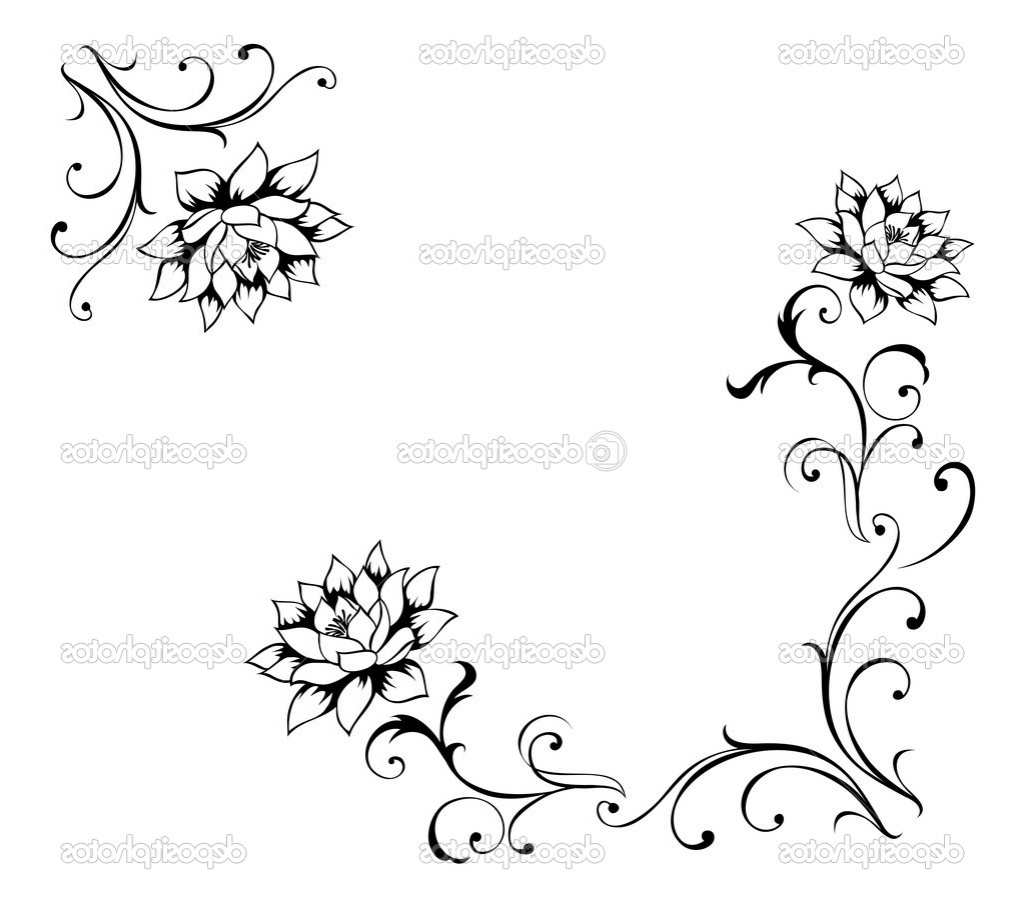 1024x905 Drawing Flower Patterns Flower Patterns Drawing Images