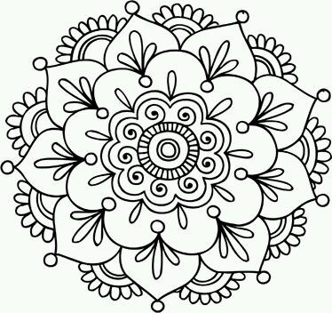 374x352 Flower Blossom Drawing Designs Flower Blossom