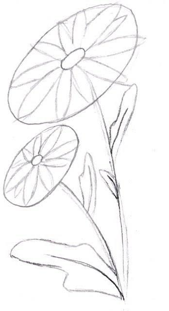 Flower Petal Drawing at GetDrawings | Free download