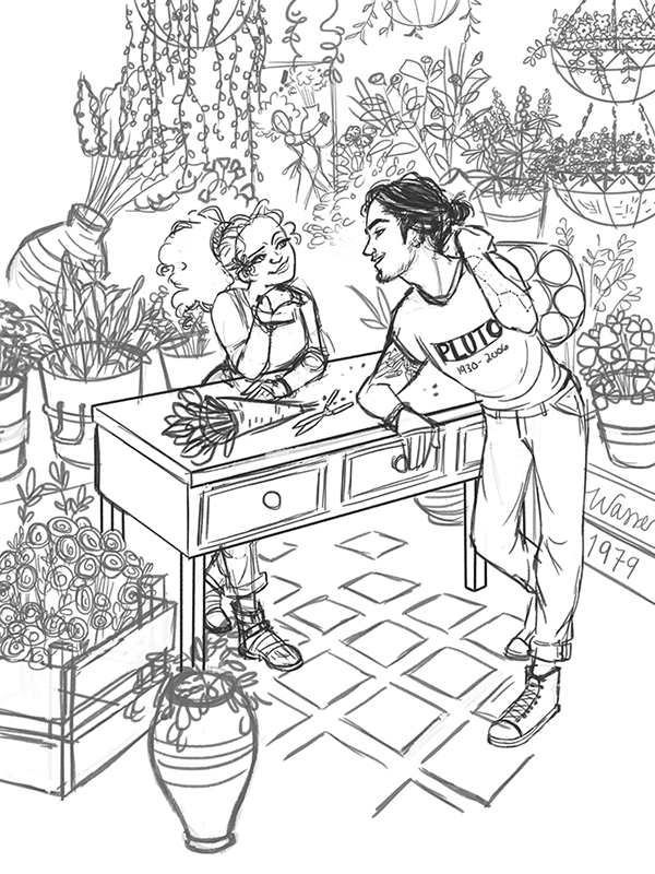 Flower Shop Drawing at GetDrawings.com | Free for personal use Flower