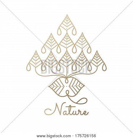 450x470 Vector Logo Floral Element. Vector Amp Photo Bigstock