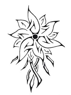 236x314 Tribal Flower